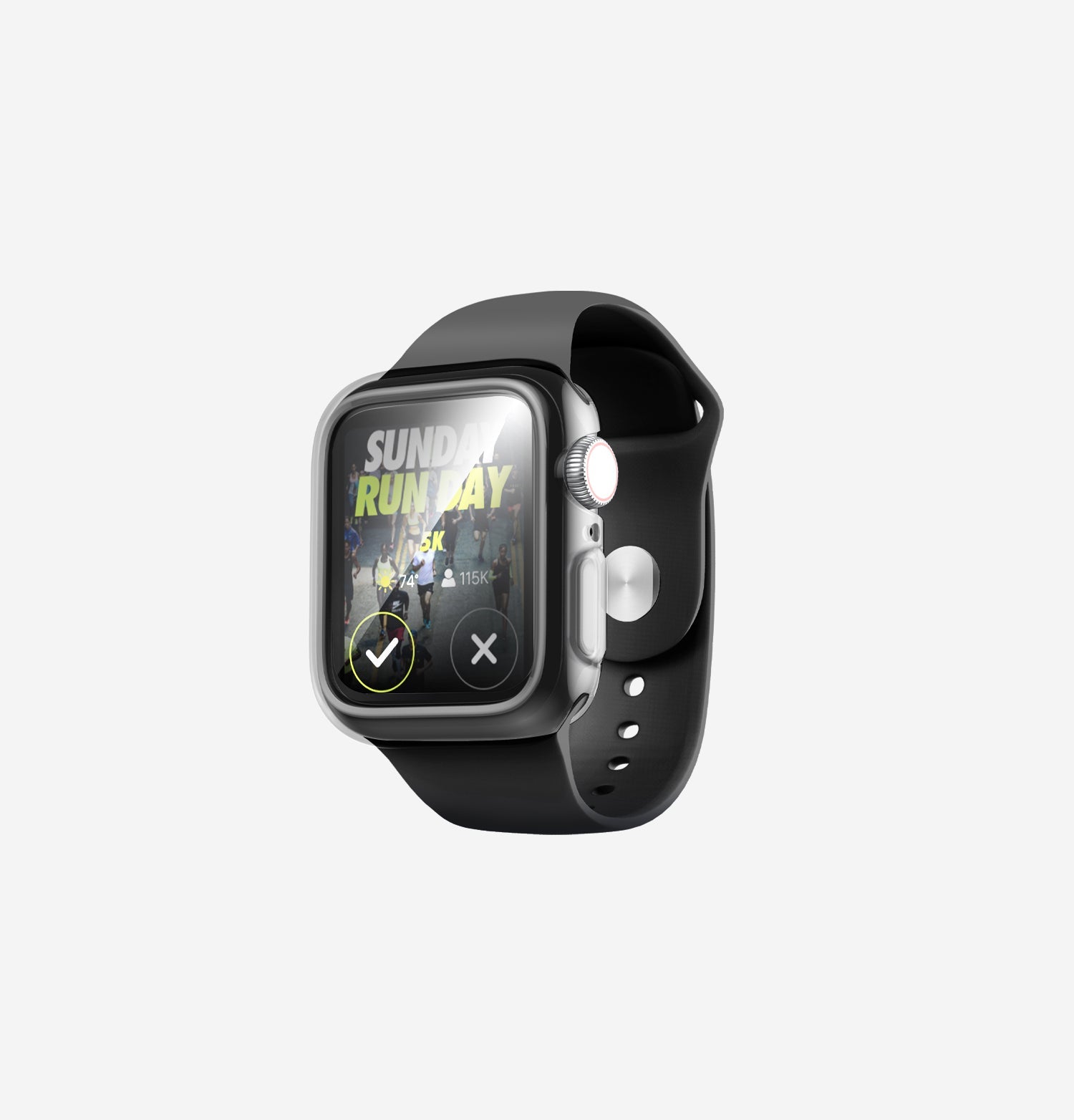 Garde Şeffaf Apple Watch Koruyucu Kapak