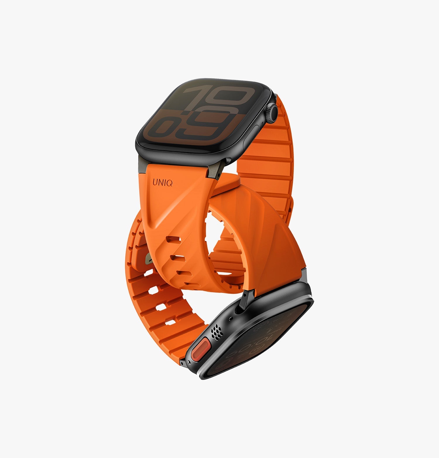 Fluo Su Geçirmez Silikon Apple Watch Kordonu