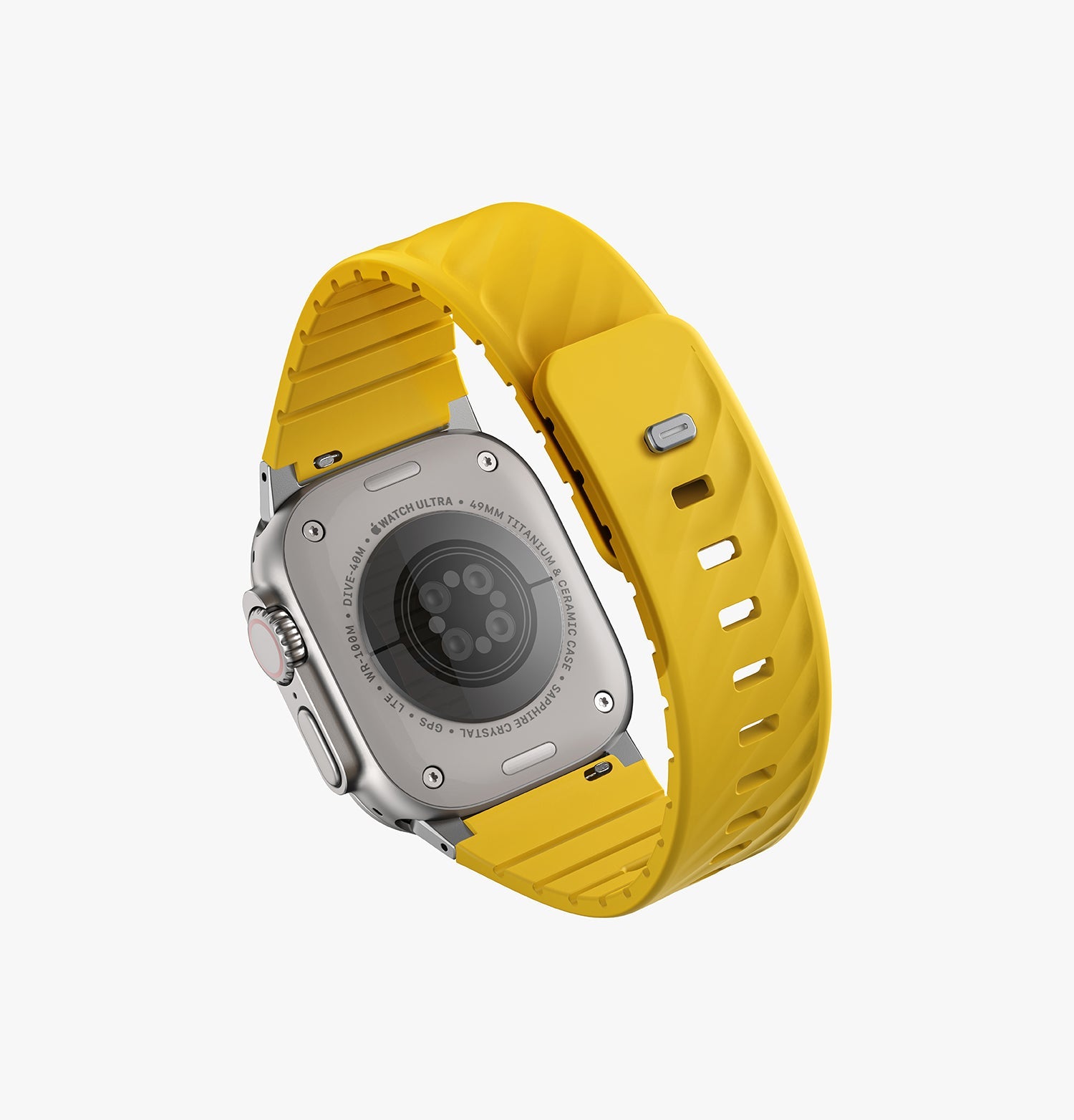 Fluo Su Geçirmez Silikon Apple Watch Kordonu