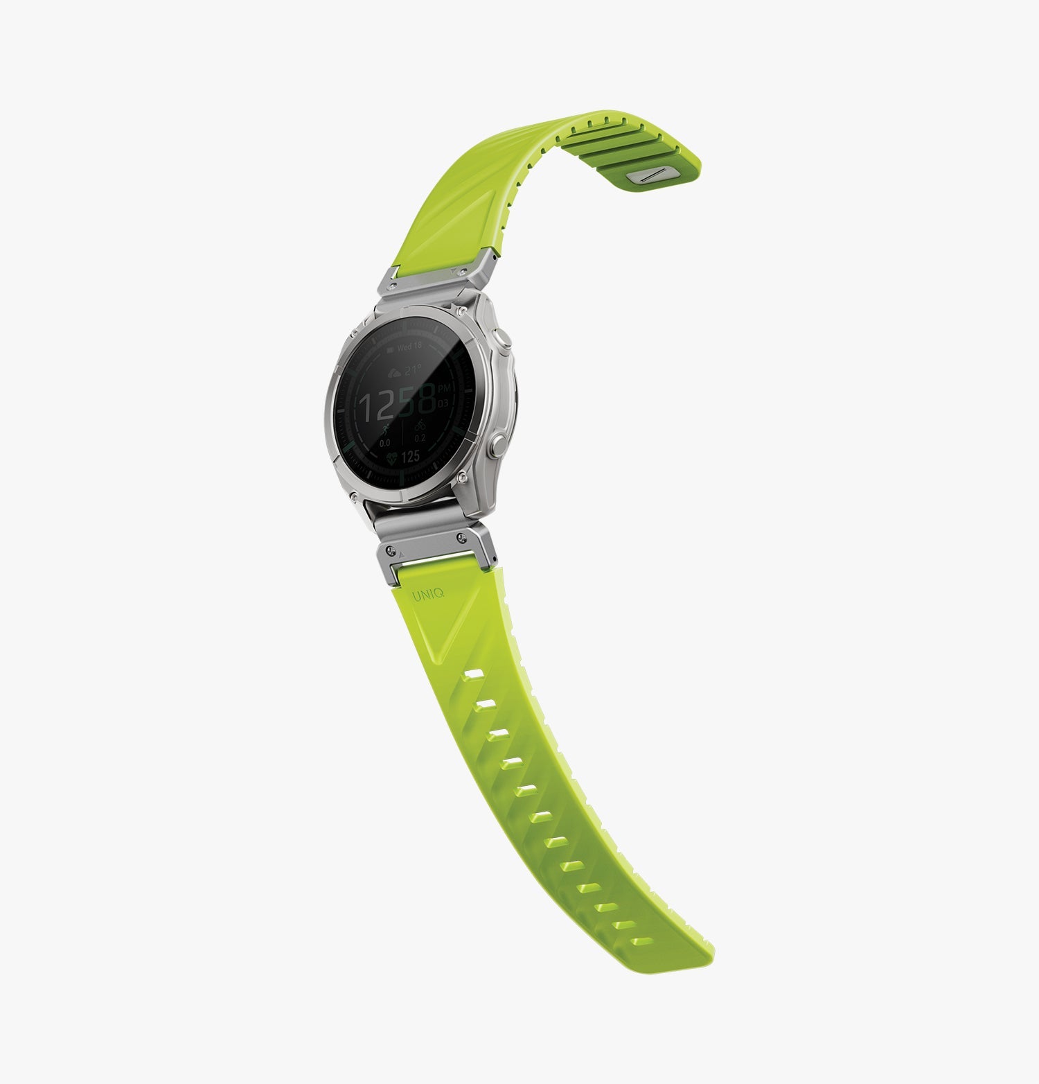 Fluo Garmin® Çift Güvenlikli Saat Kayışı
