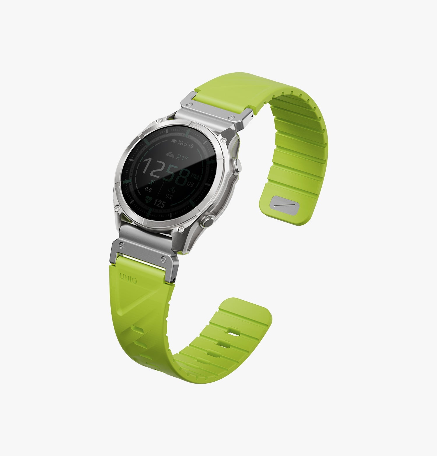 Fluo Garmin® Çift Güvenlikli Saat Kayışı