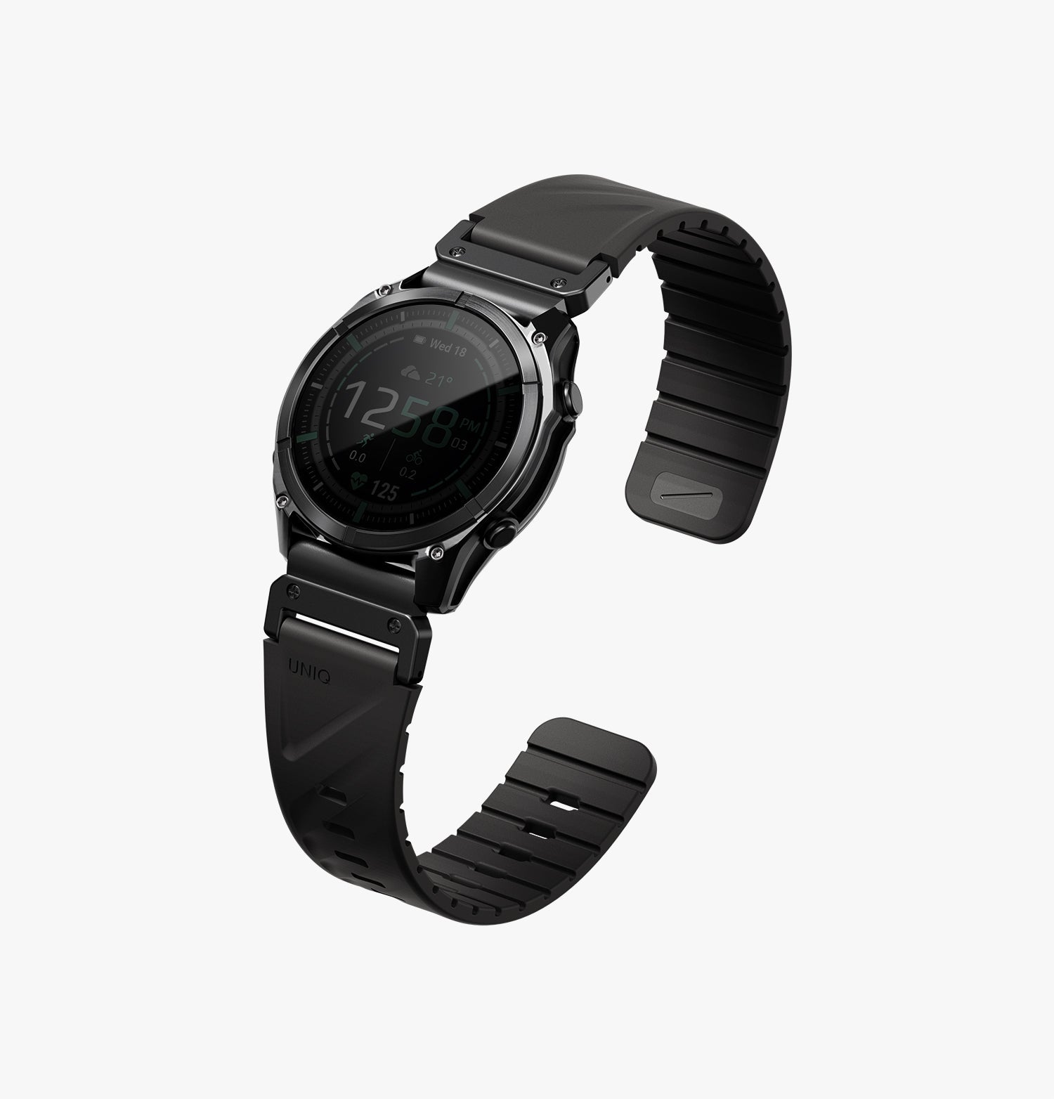 Fluo Garmin® Çift Güvenlikli Saat Kayışı