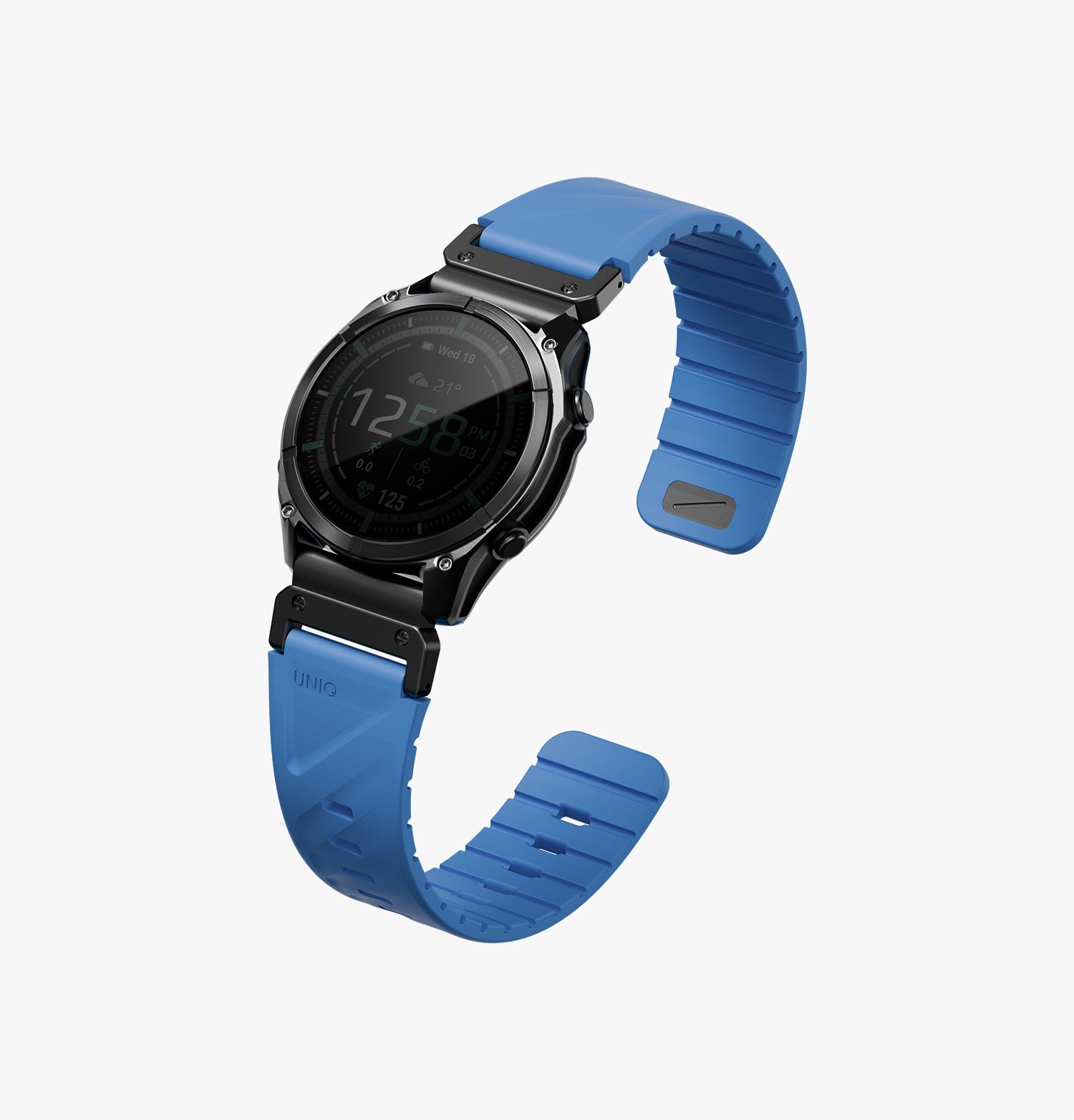 Fluo Garmin® Çift Güvenlikli Saat Kayışı