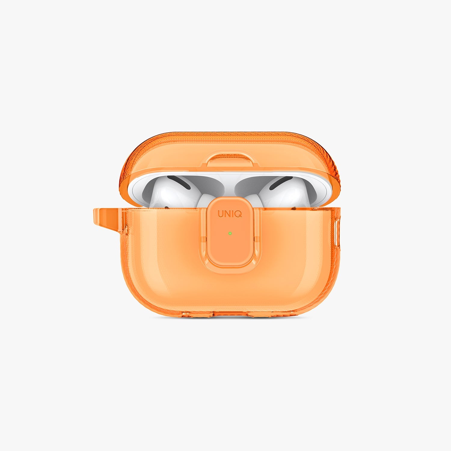 Glase Pro Ultra Şeffaf Mıknatıslı Kapamalı AirPods Kılıfı