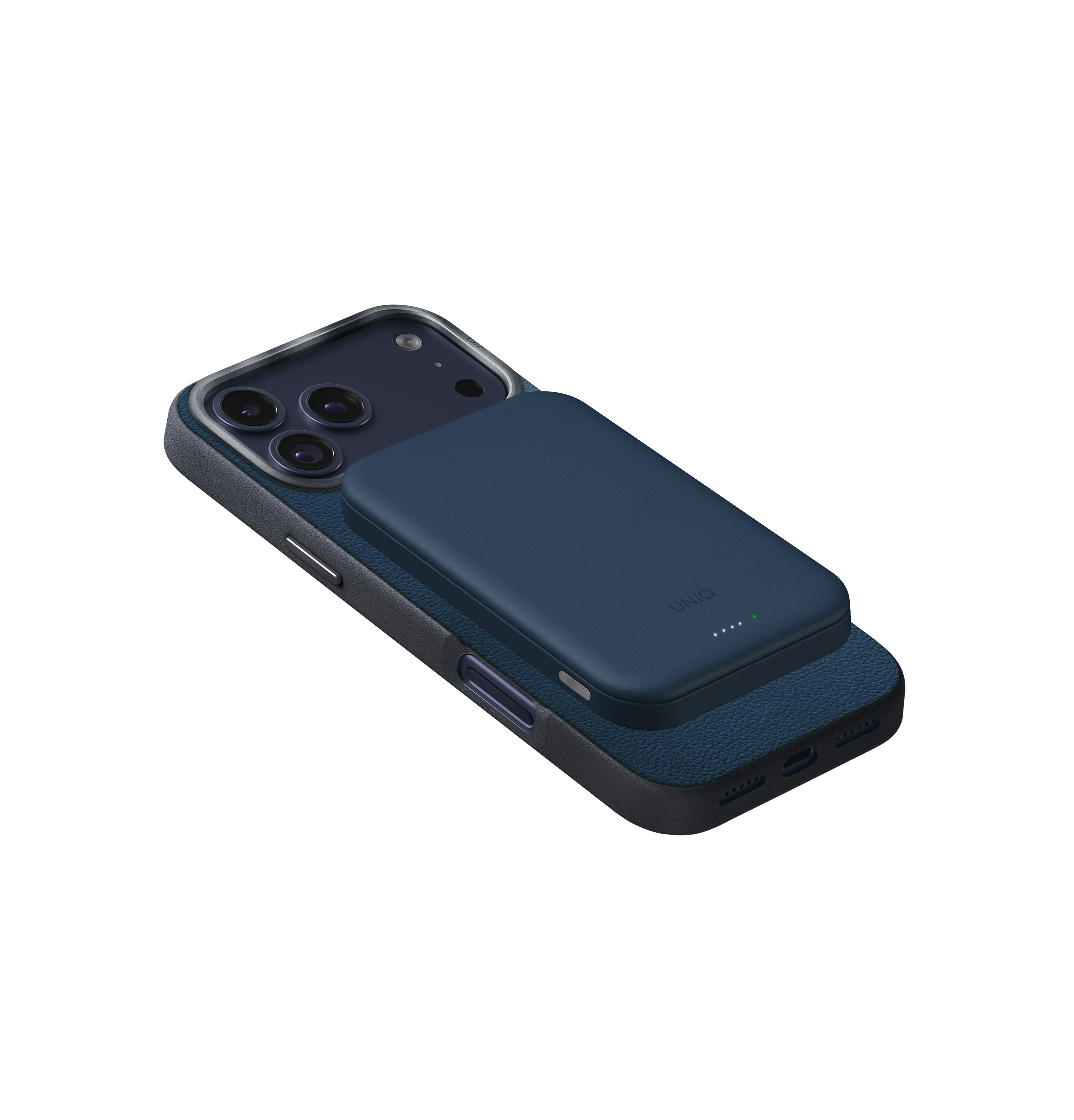 Lexa 5000 Premium Vegan Deri Manyetik Power Bank