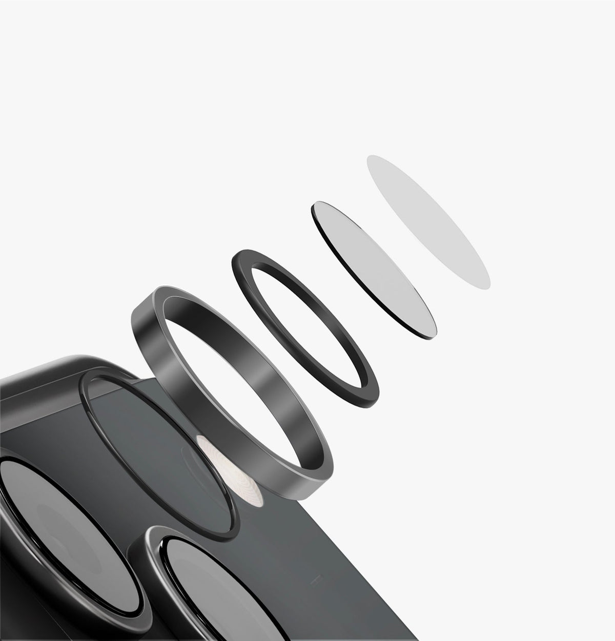Optix AluGuard Alüminyum Kamera Lens Koruyucu