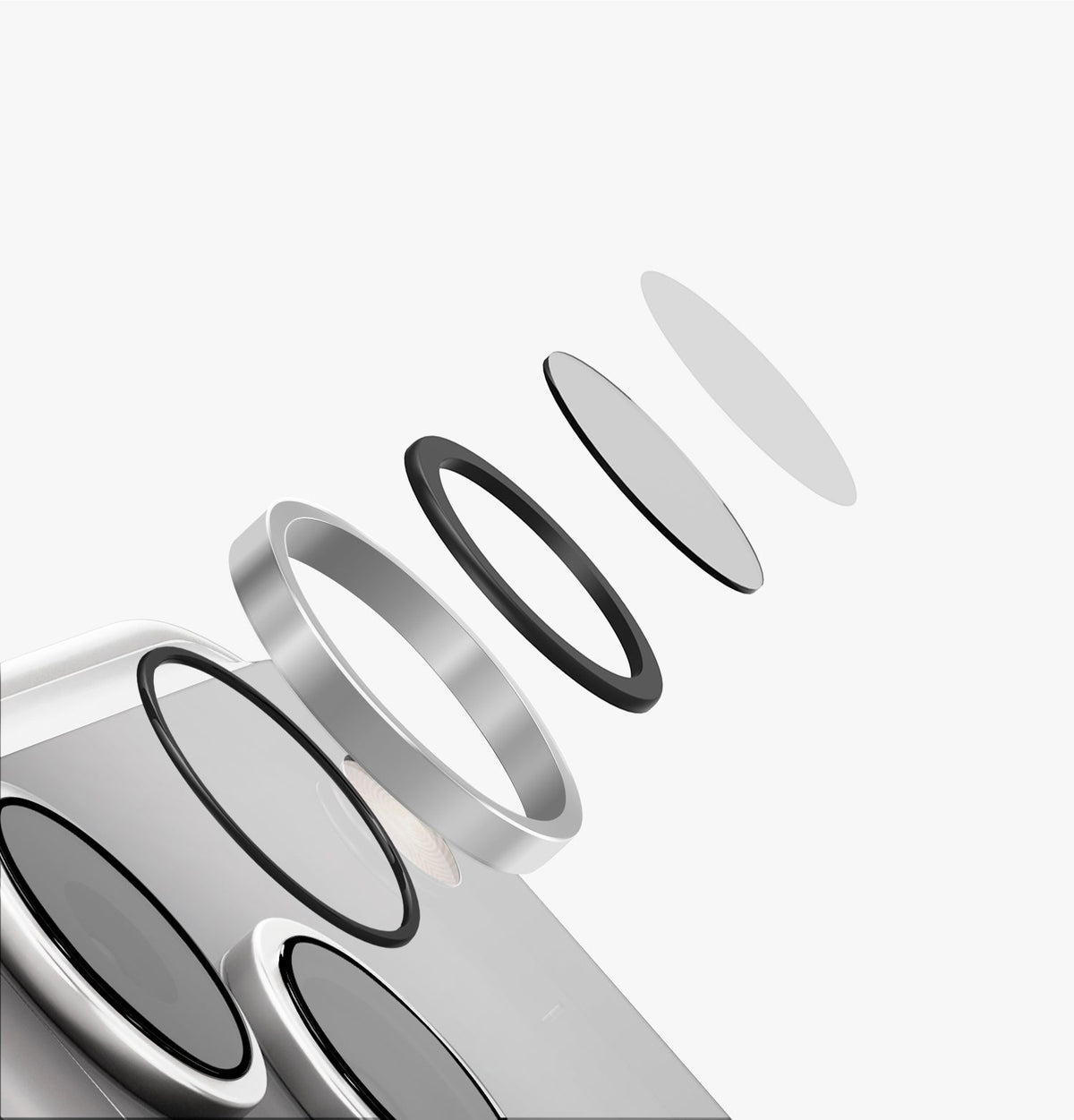 Optix AluGuard Alüminyum Kamera Lens Koruyucu