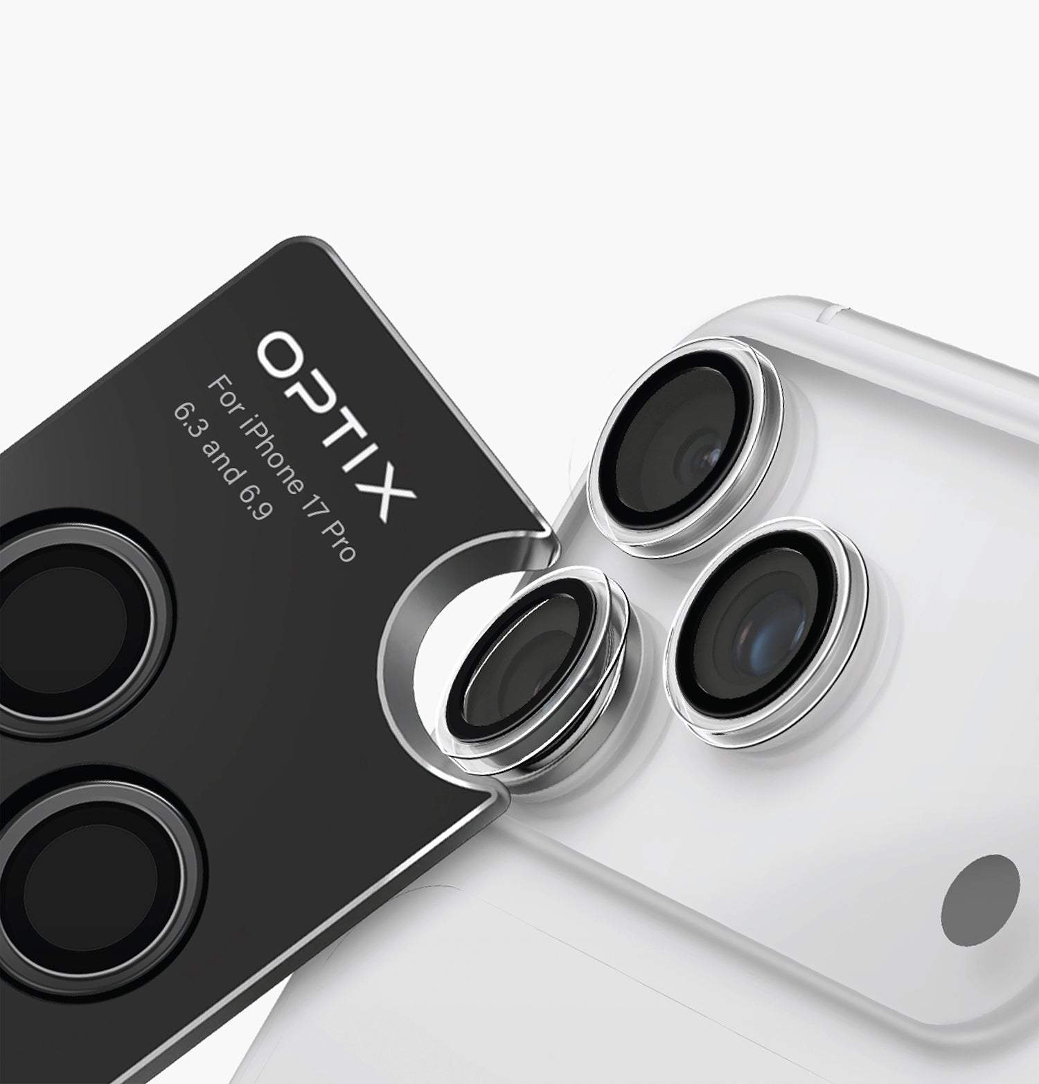 Optix ClearShield Kristal Netliğinde Kamera Lens Koruyucu
