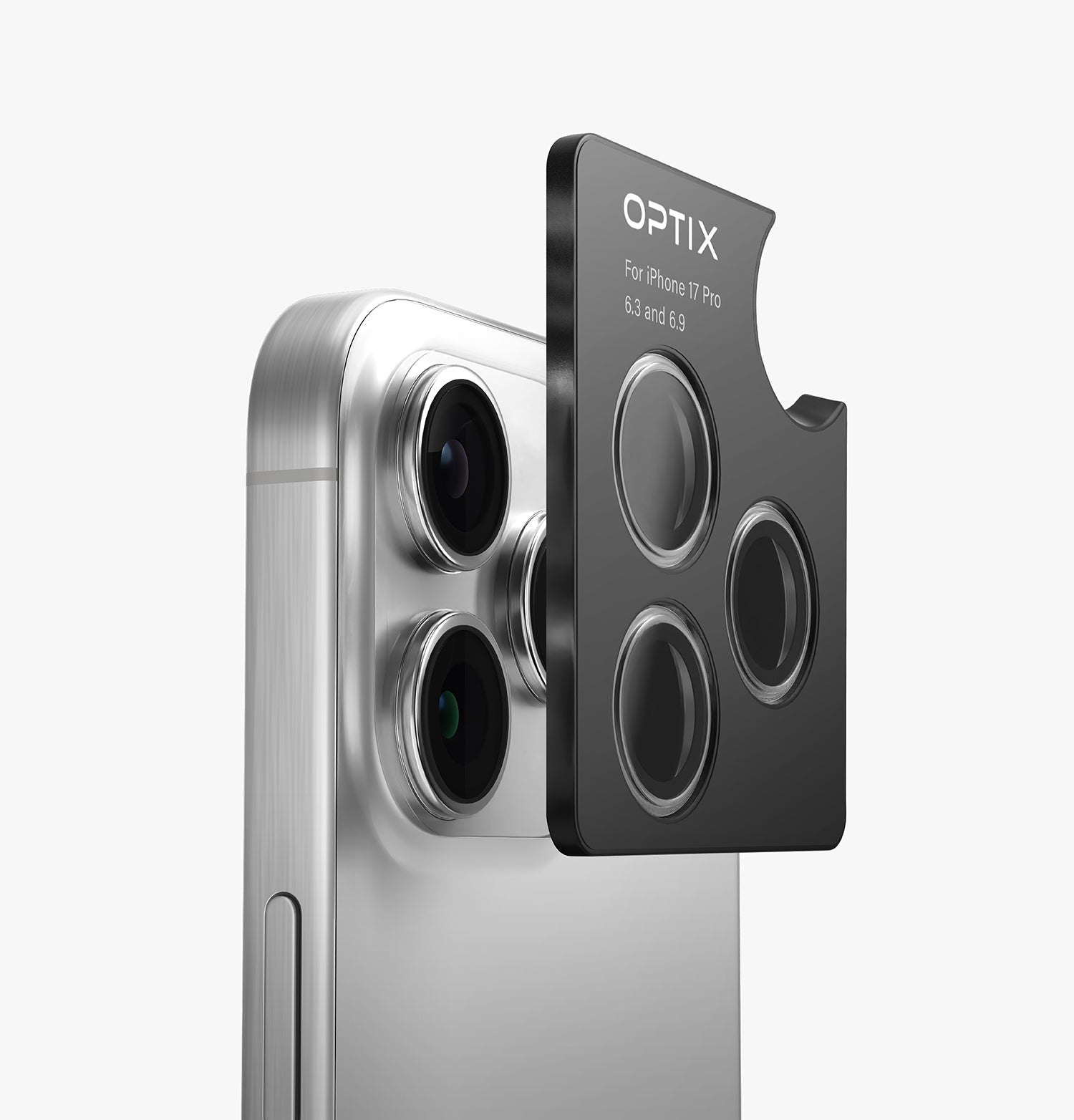 Optix ClearShield Kristal Netliğinde Kamera Lens Koruyucu