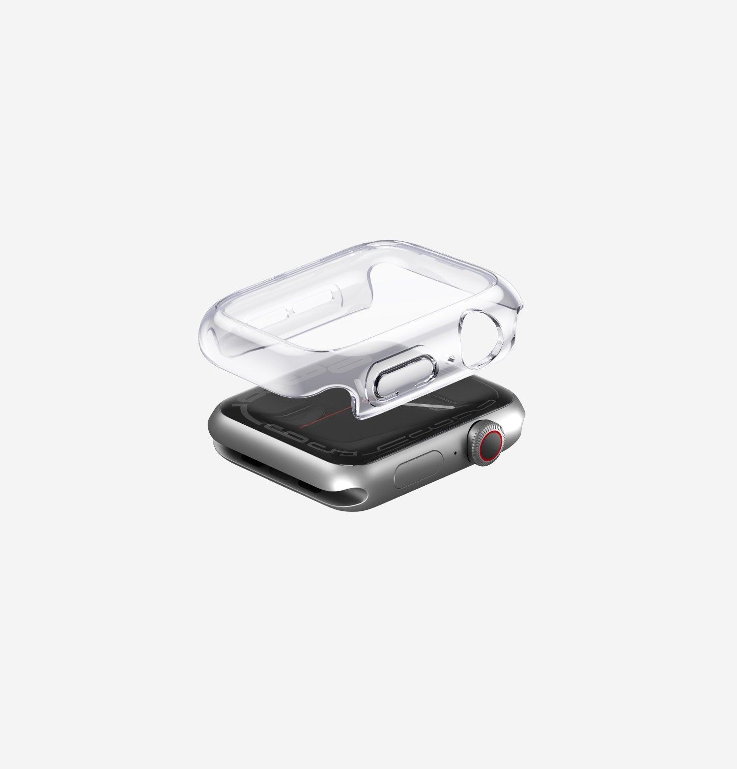 Garde Şeffaf Apple Watch Koruyucu Kapak