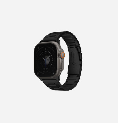 Osta Kendinden Ayarlanabilir Bağlantılı Paslanmaz Çelik Apple Watch Kordonu