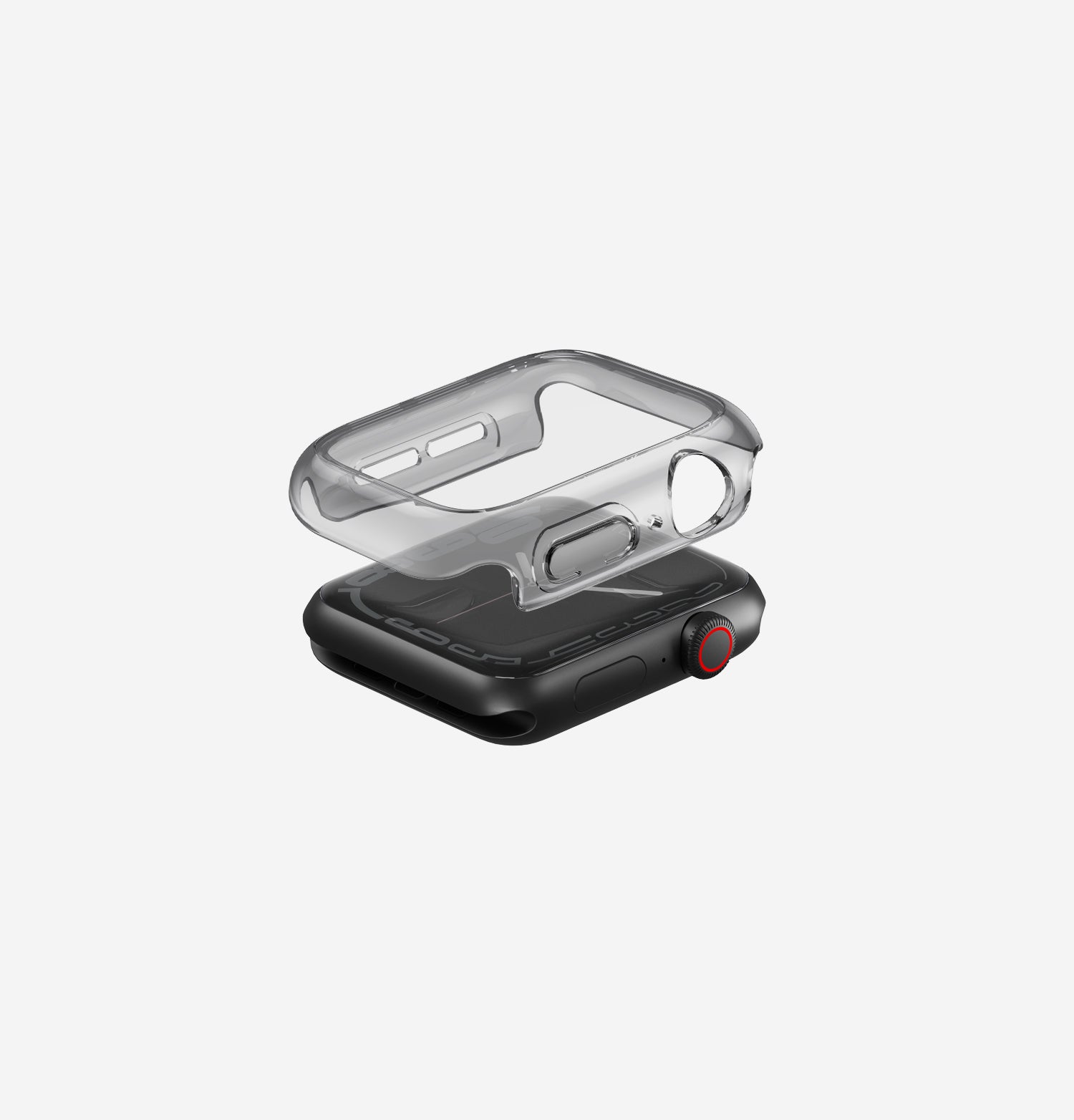 Garde Şeffaf Apple Watch Koruyucu Kapak