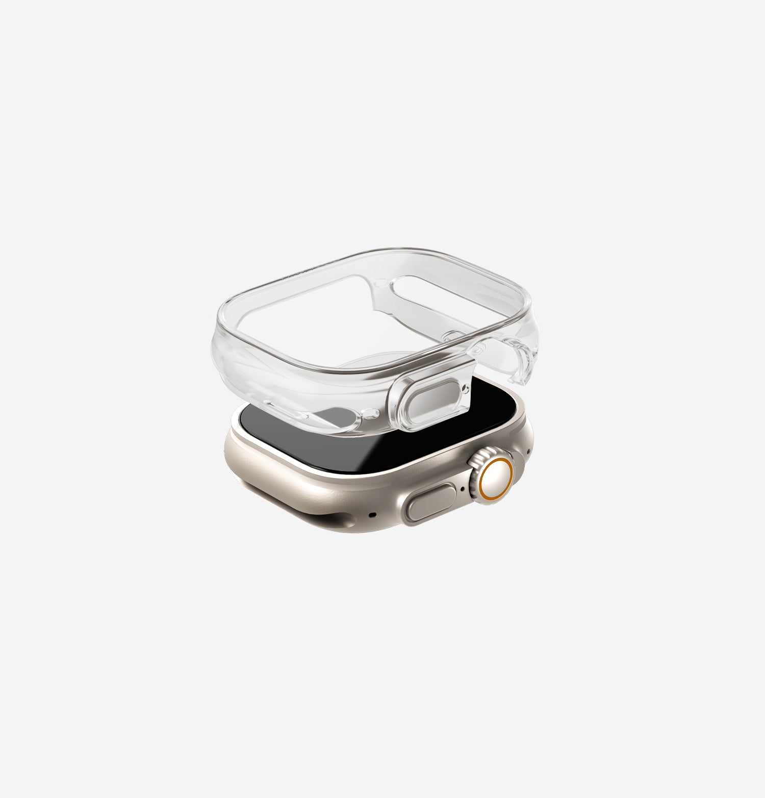 Garde Şeffaf Apple Watch Koruyucu Kapak
