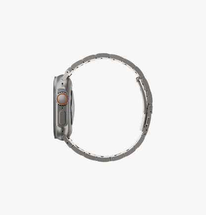 Osta Kendinden Ayarlanabilir Bağlantılı Paslanmaz Çelik Apple Watch Kordonu