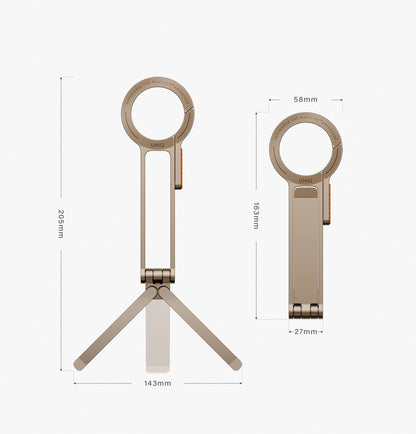 Arcus Alüminyum Manyetik Karabinalı Tripod