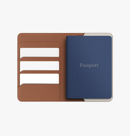 Belmont Apple Bul Özellikli Vegan Deri Passport Kılıfı