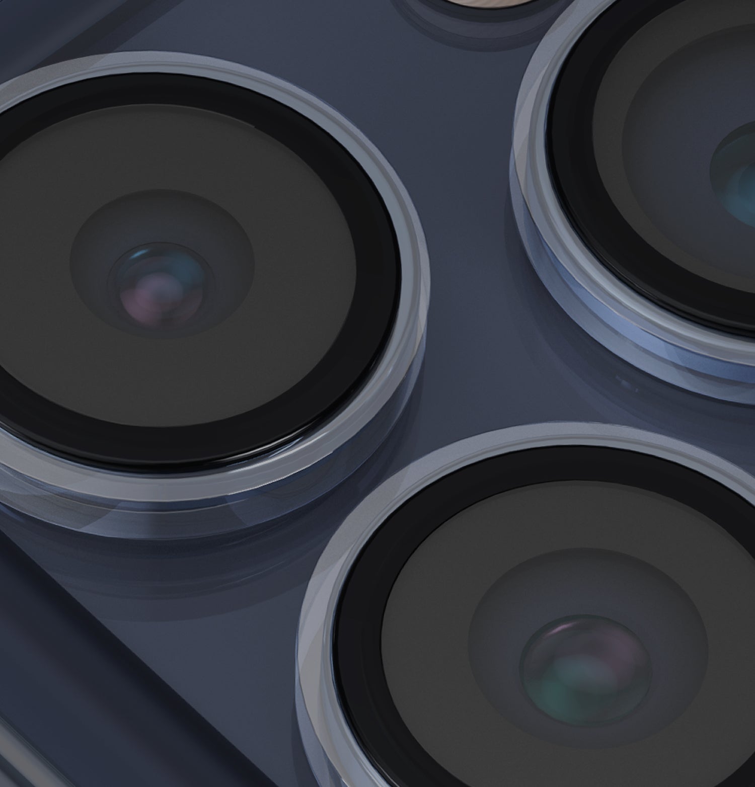 Optix Lens Protector Şeffaf Kamera Lens Koruyucu