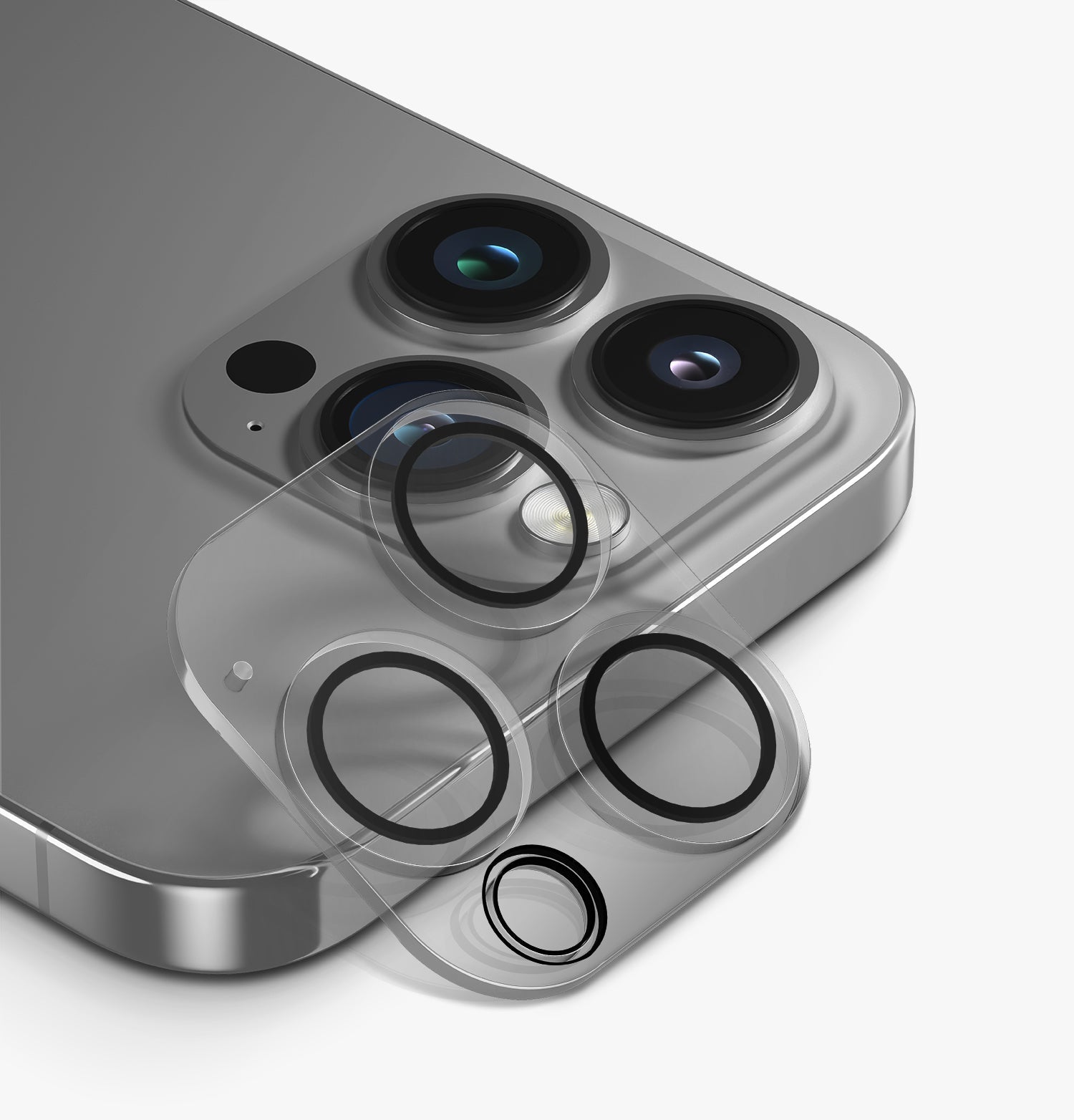 Optix Lens Protector Şeffaf Kamera Lens Koruyucu