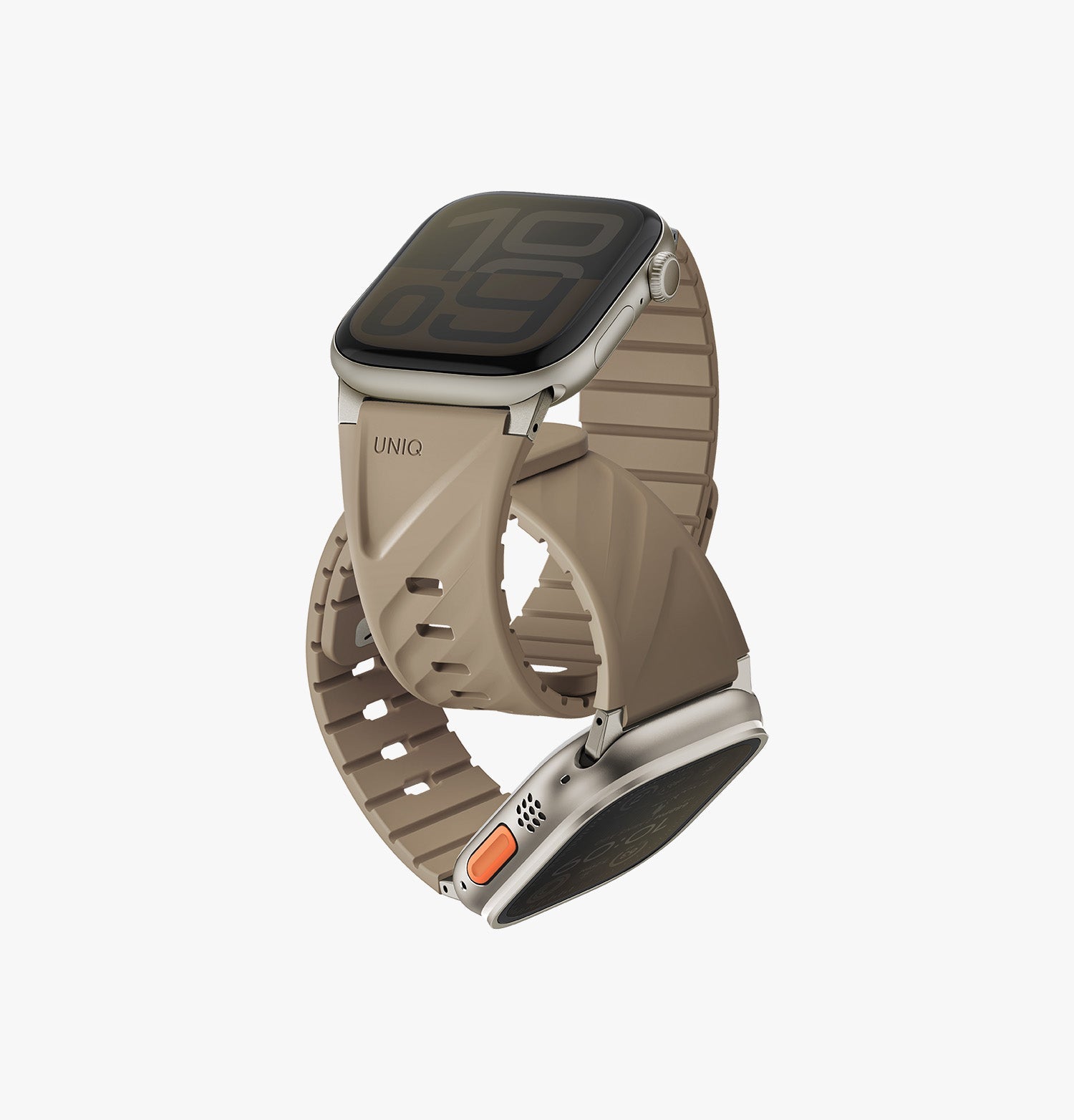 Fluo Su Geçirmez Silikon Apple Watch Kordonu
