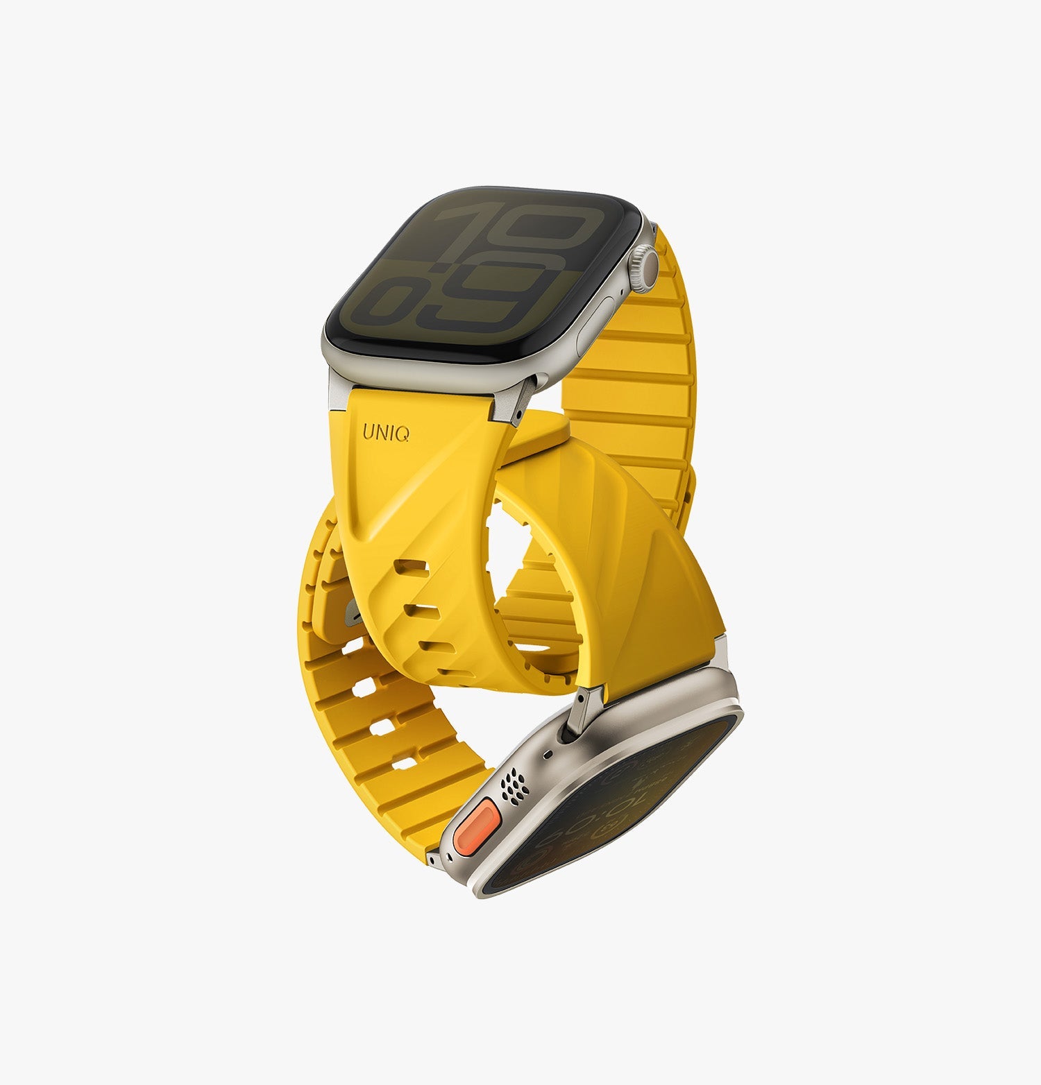 Fluo Su Geçirmez Silikon Apple Watch Kordonu