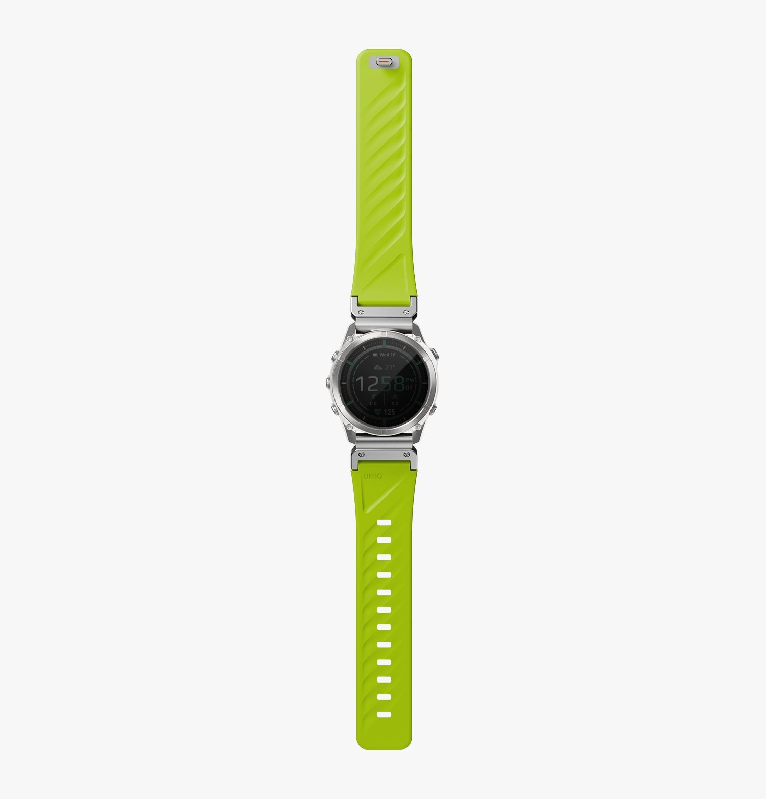Fluo Garmin® Çift Güvenlikli Saat Kayışı