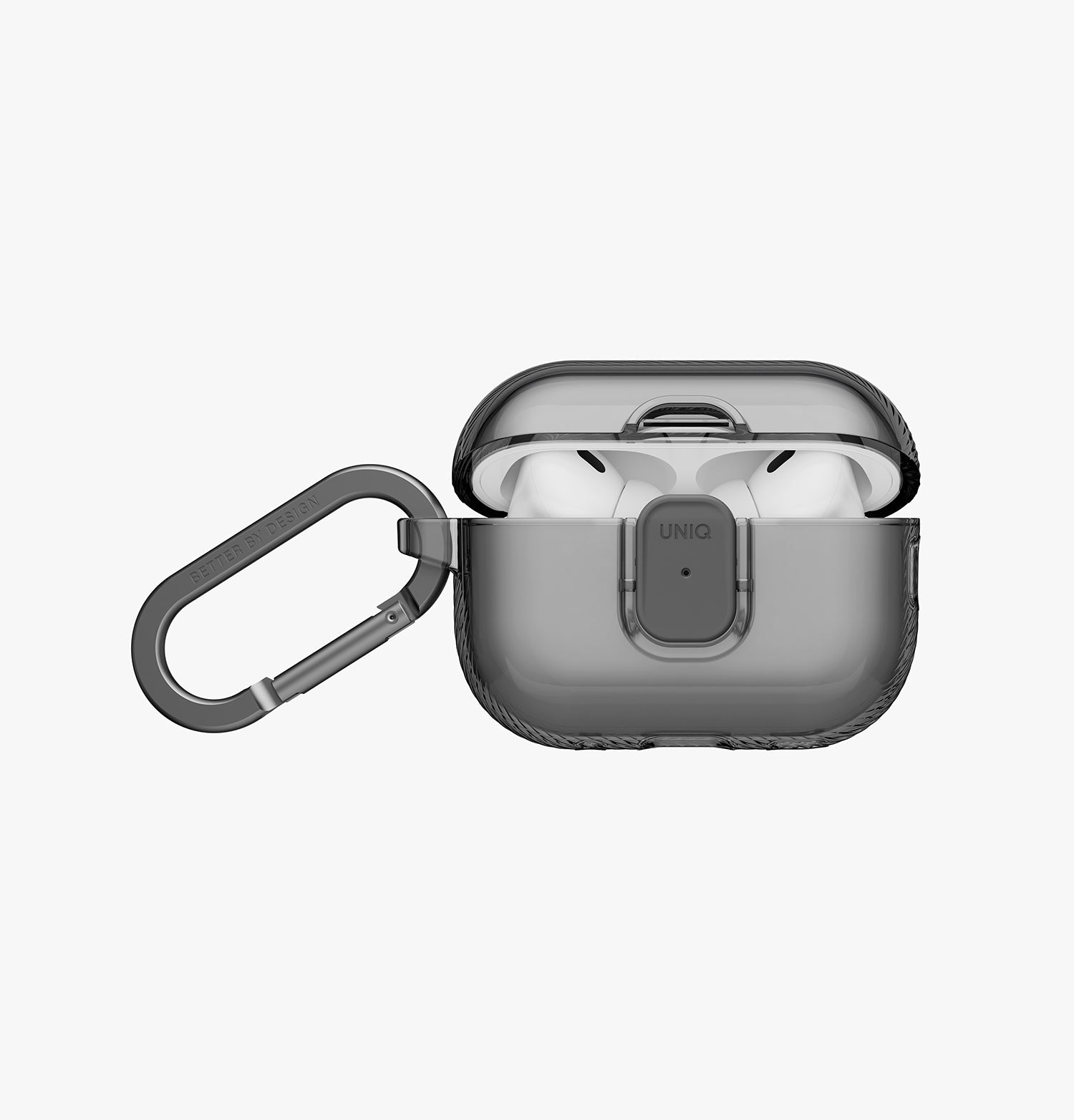 Glase Pro Ultra Şeffaf Mıknatıslı Kapamalı AirPods Kılıfı