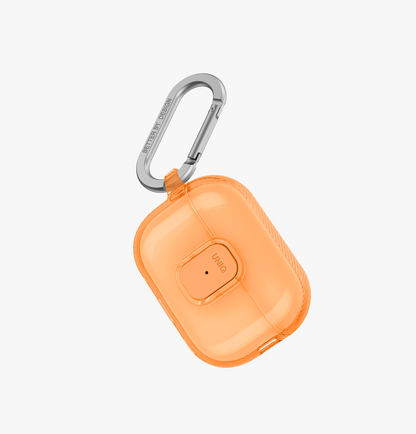 Glase Pro Ultra Şeffaf Mıknatıslı Kapamalı AirPods Kılıfı