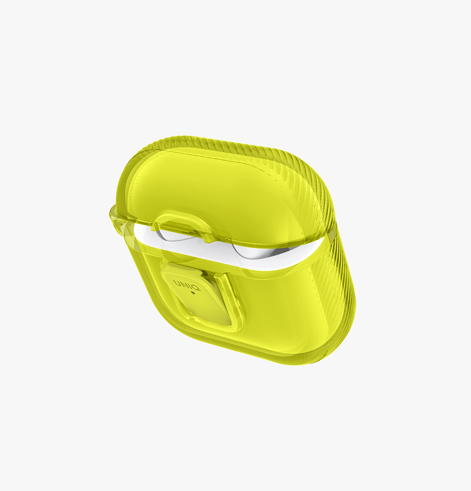 Glase Pro Ultra Şeffaf Mıknatıslı Kapamalı AirPods Kılıfı