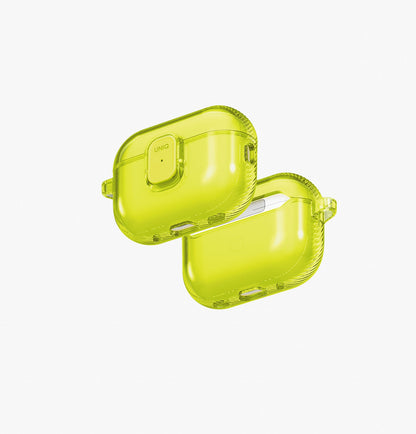 Glase Pro Ultra Şeffaf Mıknatıslı Kapamalı AirPods Kılıfı