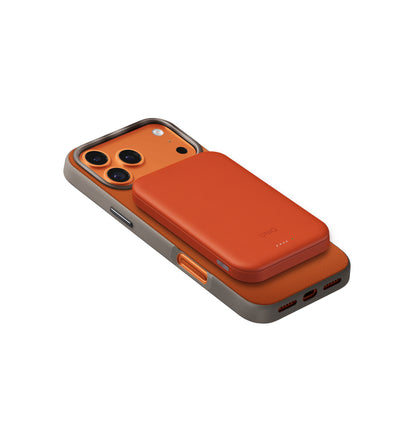Lexa 5000 Premium Vegan Deri Manyetik Power Bank