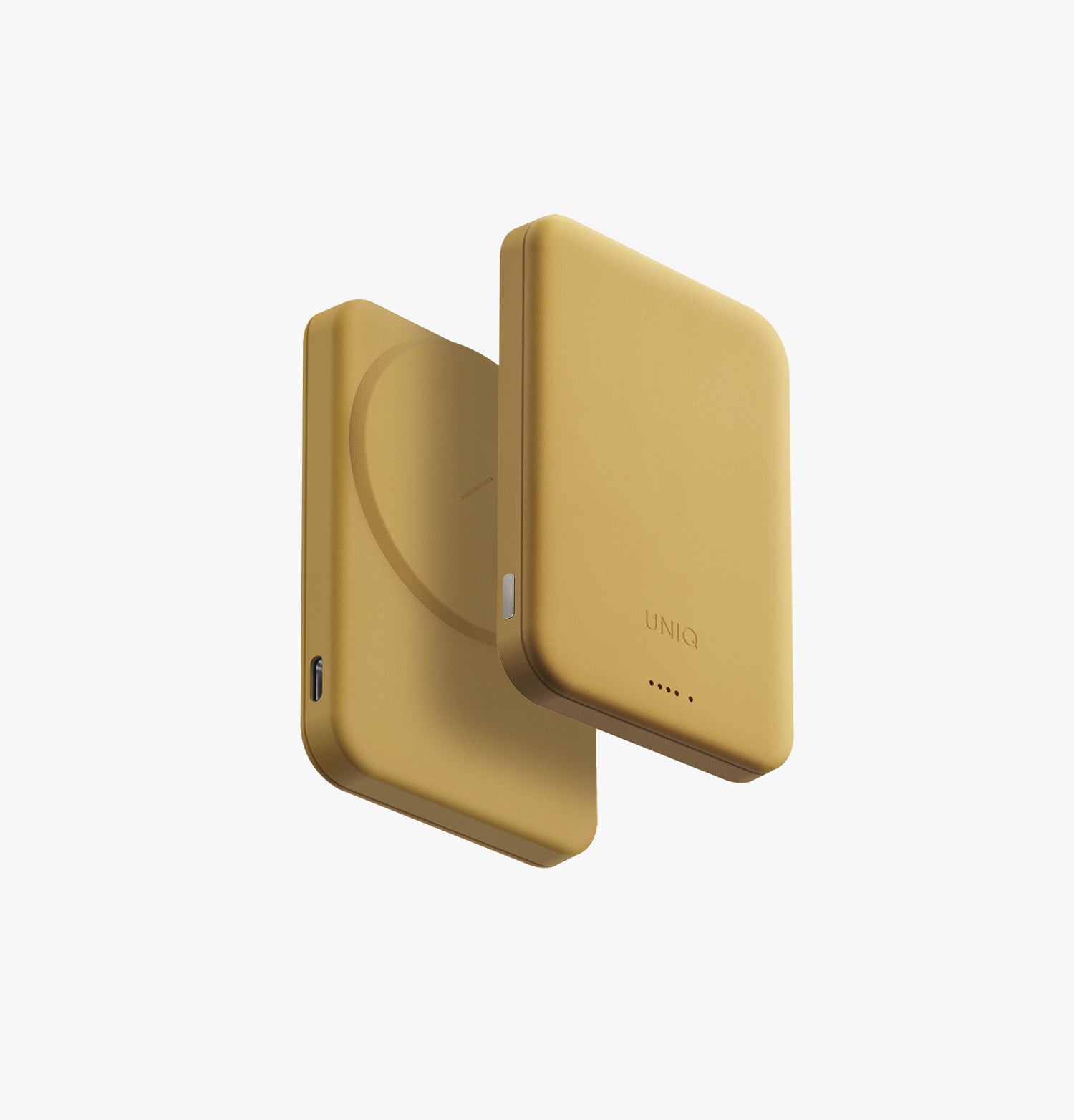 Lexa 5000 Premium Vegan Deri Manyetik Power Bank
