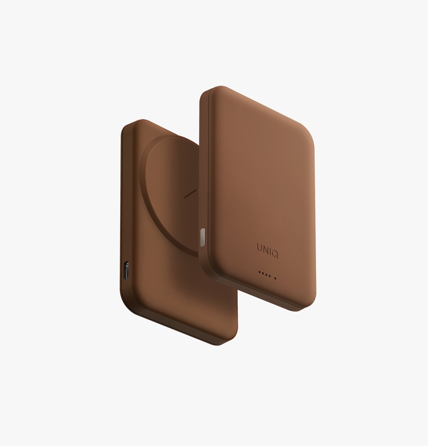 Lexa 5000 Premium Vegan Deri Manyetik Power Bank