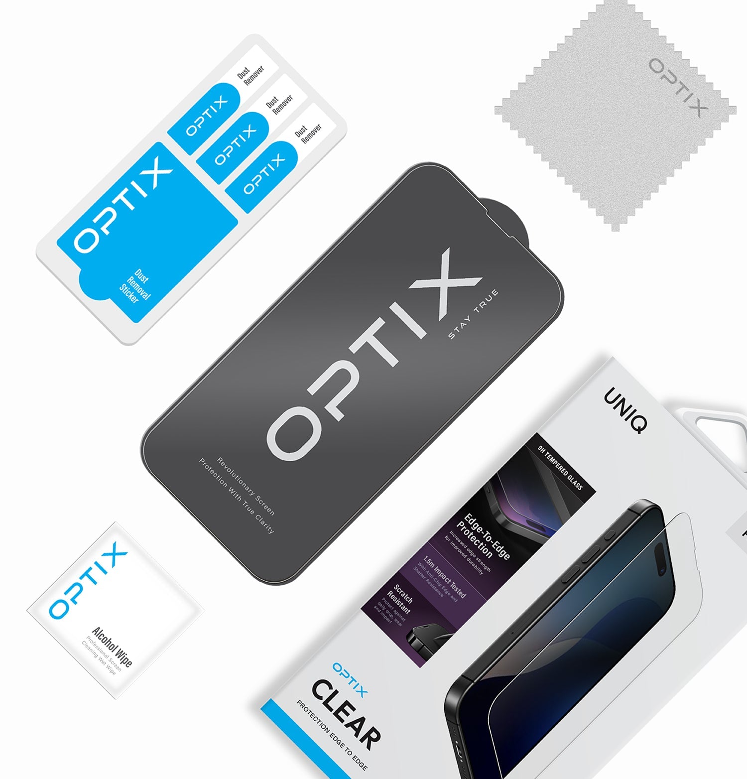 Optix Clear Netlik Odaklı Ekran Koruyucu