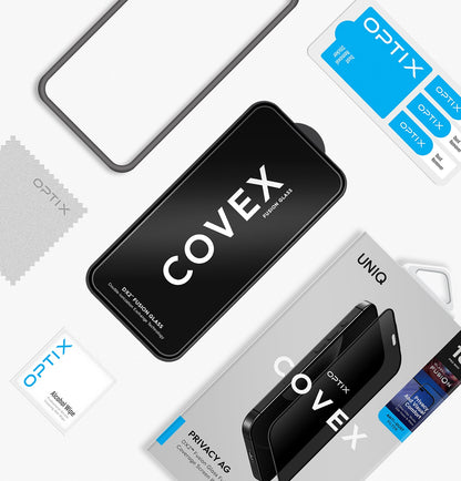Optix Covex™ Parlama Önleyici (Anti-Glare) Gizlilik Filtreli Hayalet Ekran Koruyucu