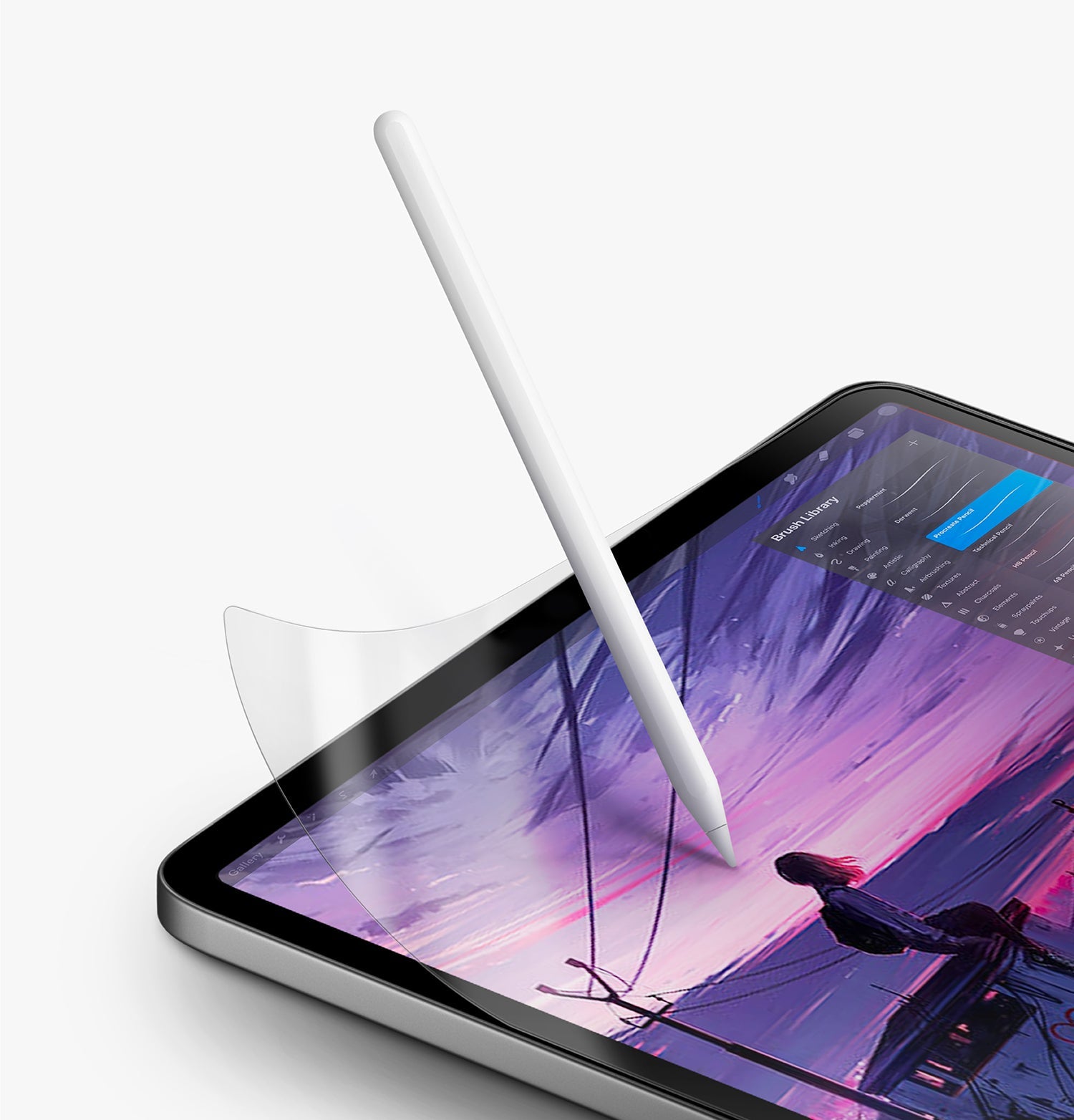 Optix Paper-Sketch Kağıt Hissiyatlı Film Ekran Koruyucu