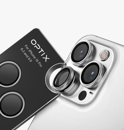Optix Prime Paslanmaz Çelik Çerçeveli Safir Kamera Lensi