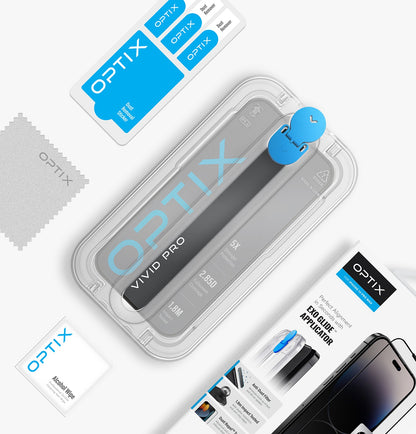 Optix Vivid  Canlı Görüntü Temperli Cam Ekran Koruyucu
